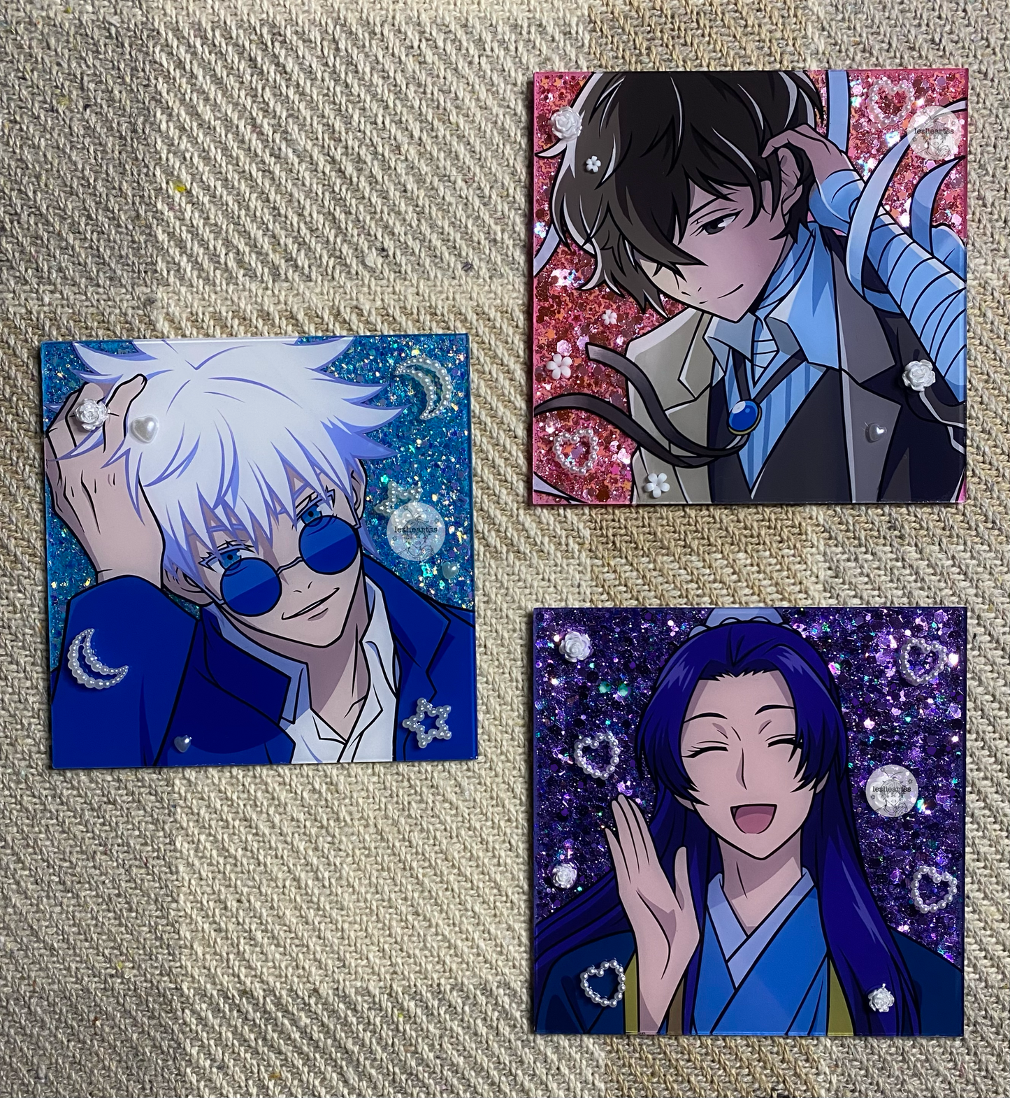4” squares!